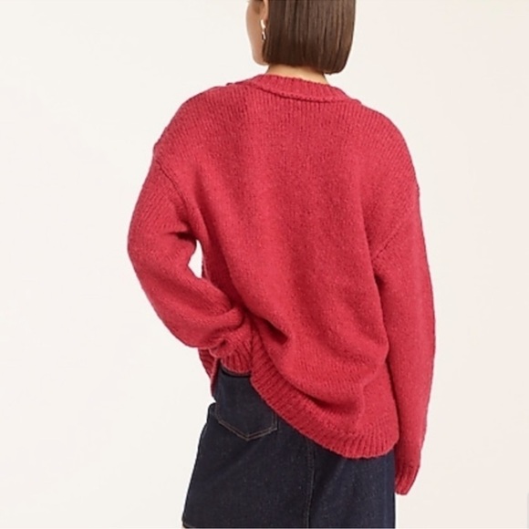 J.Crew Alpaca/Wool Button-shoulder Crewneck Sweater Sz S - Picture 7 of 11